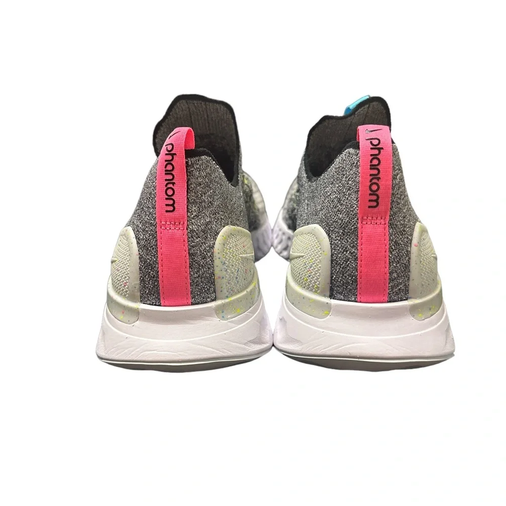 Nike React Phantom Run Flyknit 2 Men's Sz 13 Road Running Shoes CZ7865-100 NWOT - Picture 3 of 4
